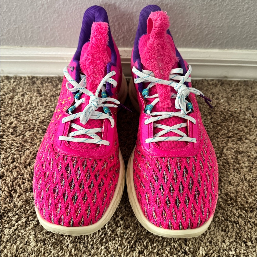 RARE Under Armour Curry Flow 9 Sesame Street Abby Cadabby Men’s Sneakers NWOB